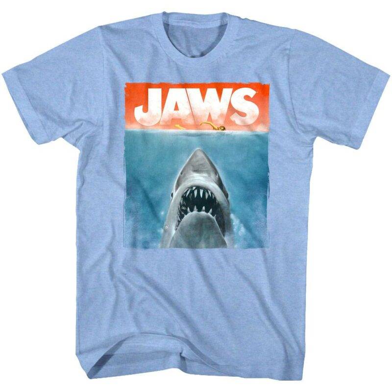 Jaws Watercolor Shark T-Shirt