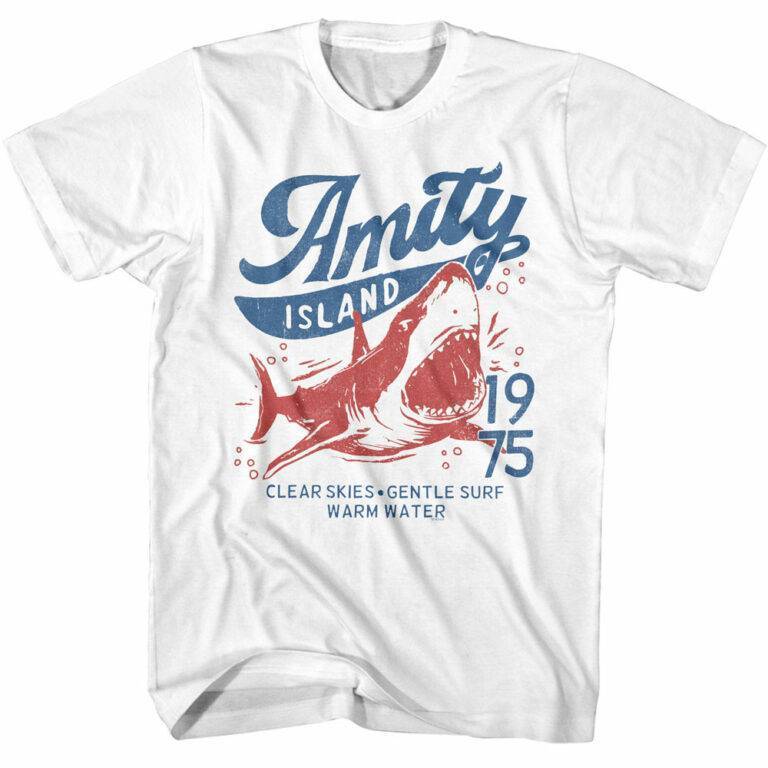 Jaws Amity Island Clear Skies T-Shark