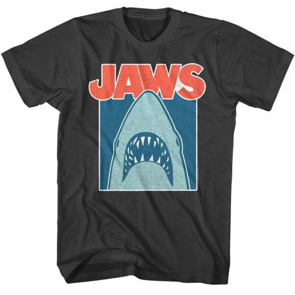 Jaws Minimalist Shark Men’s T Shirt