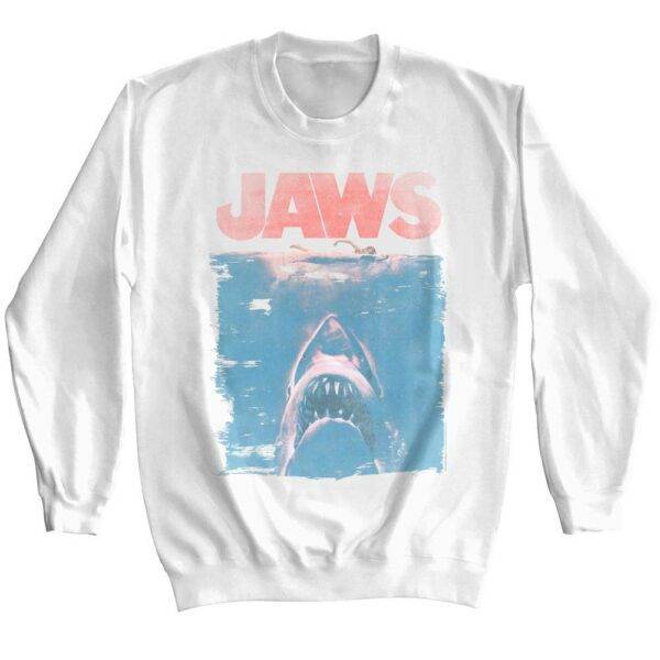 Jaws Vintage Movie Poster Sweater