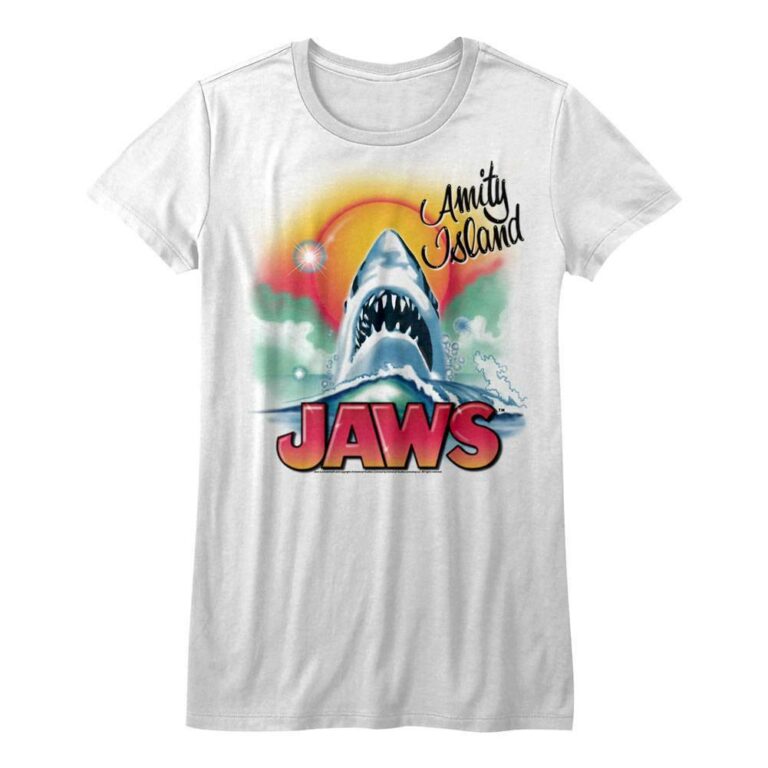 Jaws Airbrush Graffiti Shark T-Shirt