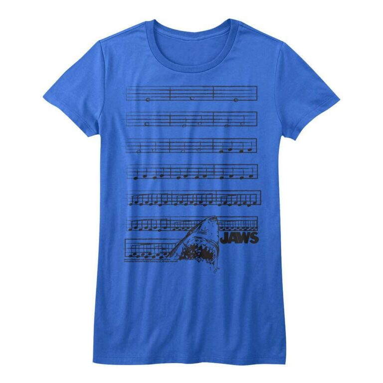 Jaws Dun-Nun Movie Music Score Women’s T Shirt