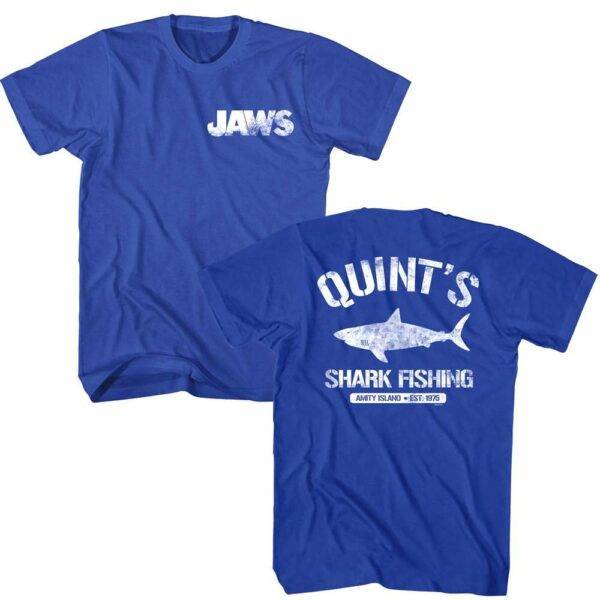 Jaws Quint's Shark Fishing Men's T Shirt