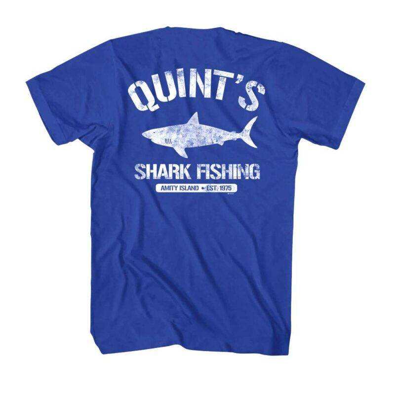 Jaws Quint's Shark Fishing Men's T Shirt