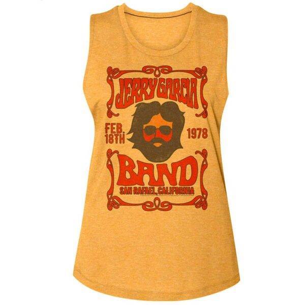 Jerry Garcia Band San Rafel Women’s Tank Top