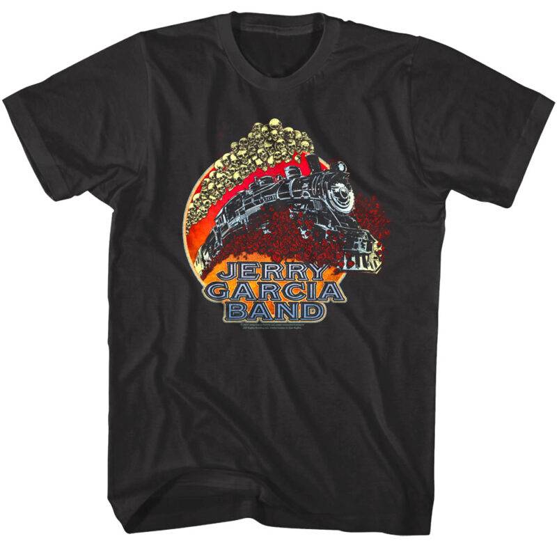 Jerry Garcia Band Train I Ride Live 78 Men’s T Shirt