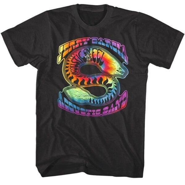 Jerry Garcia Band Acoustic on the Eel Men’s T Shirt