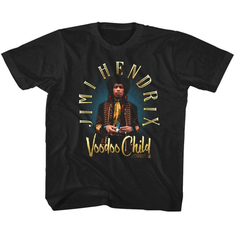 Jimi Hendrix Voodoo Child Kids T Shirt