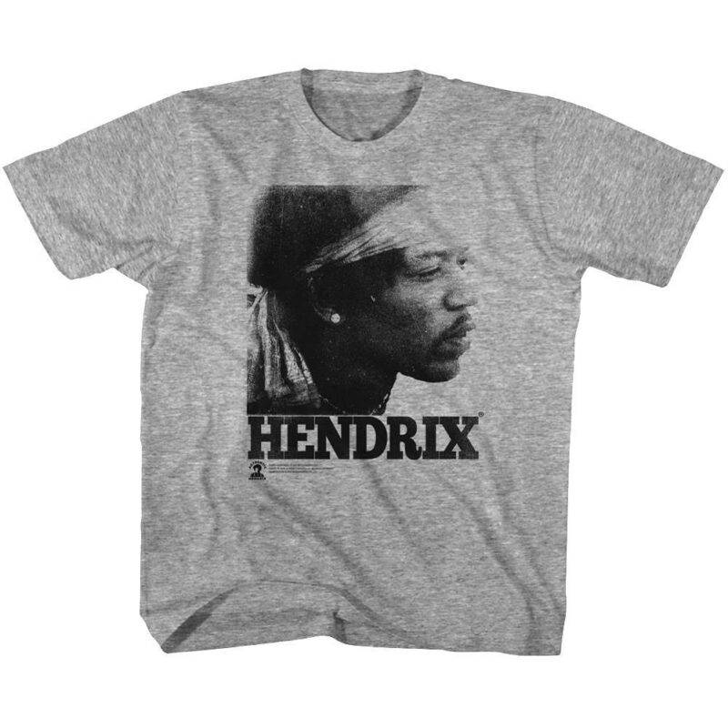 Jimi Hendrix Thoughtful Kids T Shirt