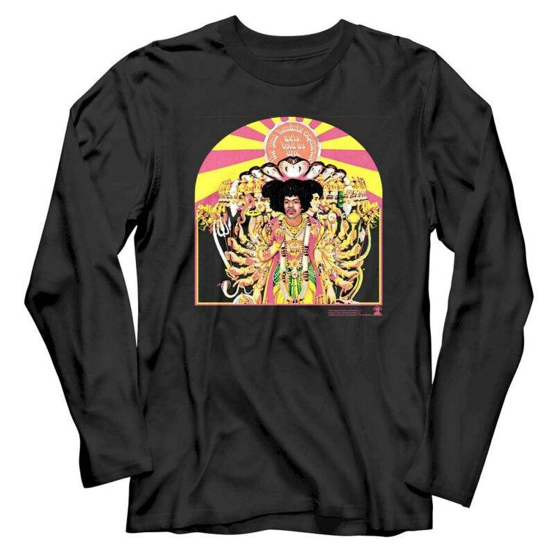 Jimi Hendrix Axis: Bold as Love Long Sleeve T Shirt