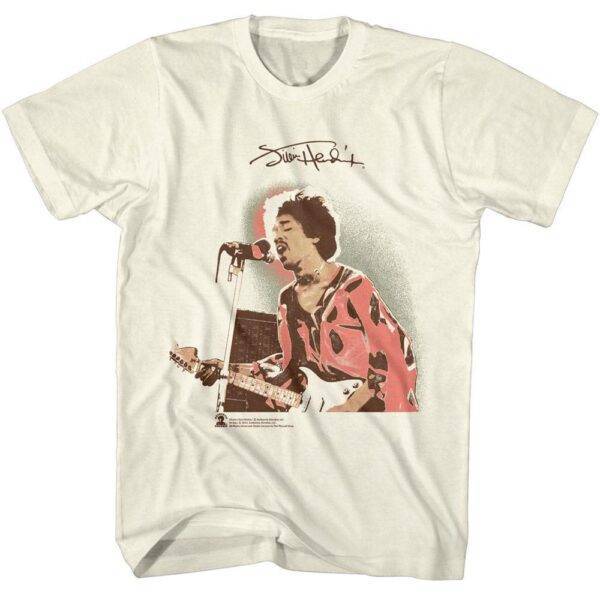 Jimi Hendrix Vintage Session Men’s T Shirt