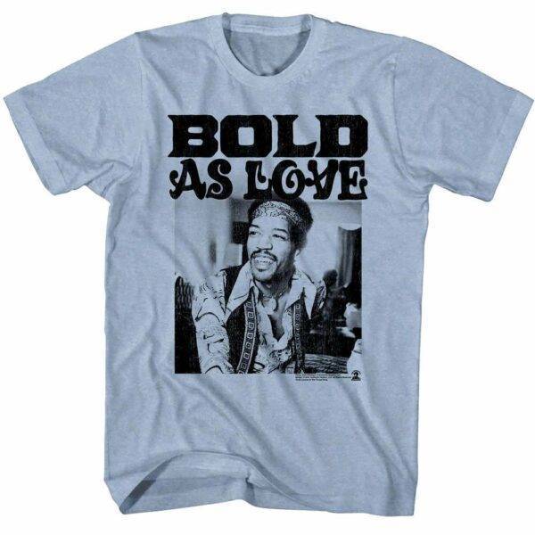 Jimi Hendrix Bold As Love April 20 1969 Men’s T Shirt