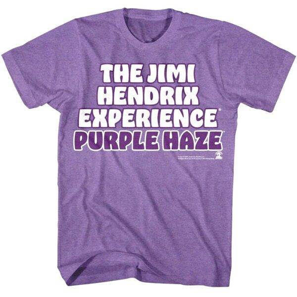 Jimi Hendrix Experience Purple Haze Men’s T Shirt