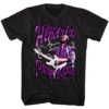 Jimi Hendrix Purple Haze Lightning Men’s T Shirt