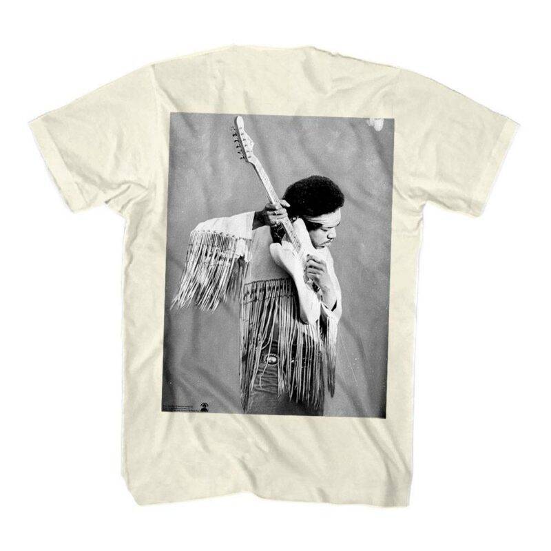 Jimi Hendrix Signature Guitar Men’s T Shirt