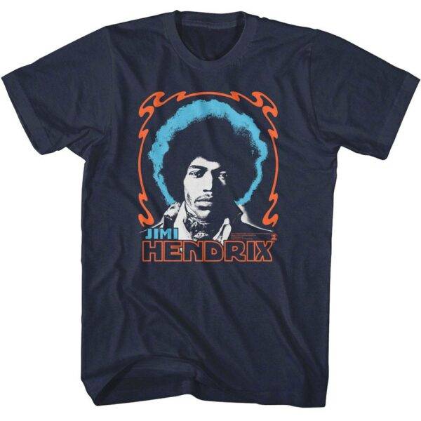 Jimi Hendrix Trademark Afro Men’s T Shirt