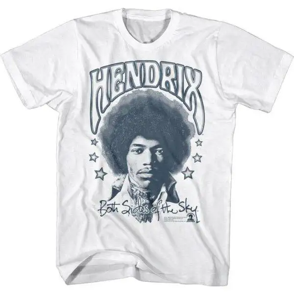 Jimi Hendrix Both Sides of the Sky Stars Men’s T Shirt