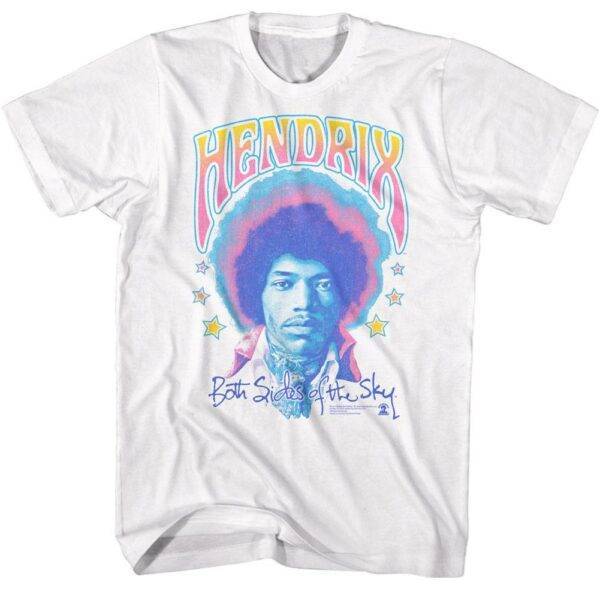 Jimi Hendrix Pastel Both Sides of the Sky Men’s T Shirt