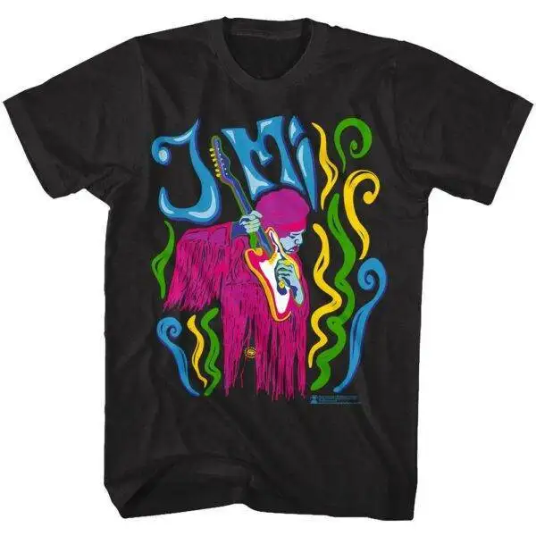 Jimi Hendrix Psychedelic Art Men’s T Shirt