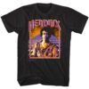 Jimi Hendrix Spaceman Art Men’s T Shirt