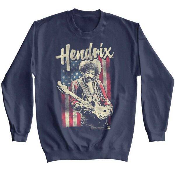 Jimi Hendrix Star Spangled Banner Sweater