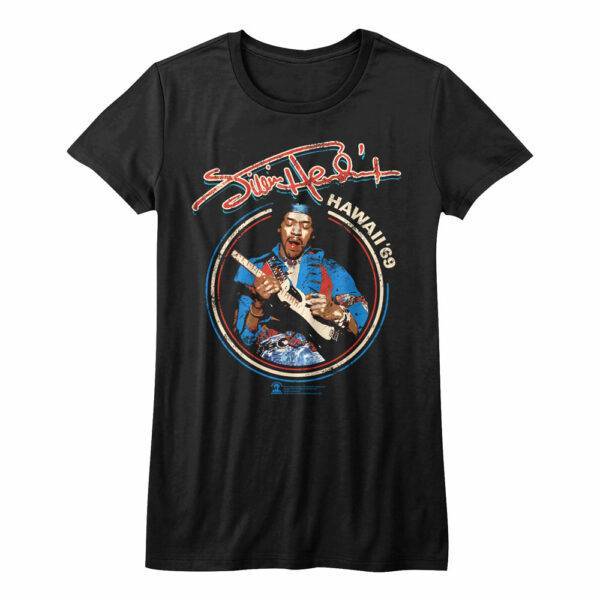 Jimi Hendrix Hawaii 1969 Women’s T Shirt