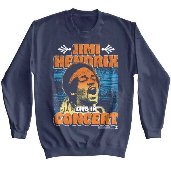 Jimi Hendrix Live in Concert Sweater