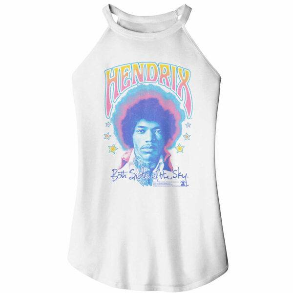 Jimi Hendrix Pastel Both Sides of the Sky Women’s Rocker Tank