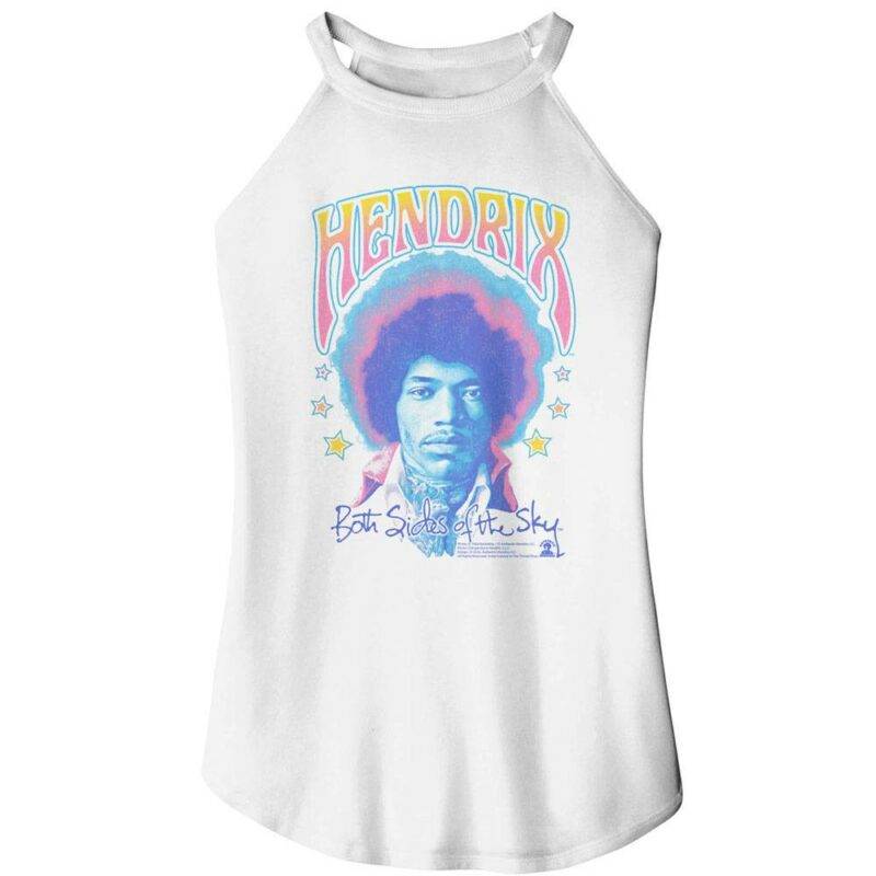 Jimi Hendrix Pastel Both Sides of the Sky Women’s Rocker Tank