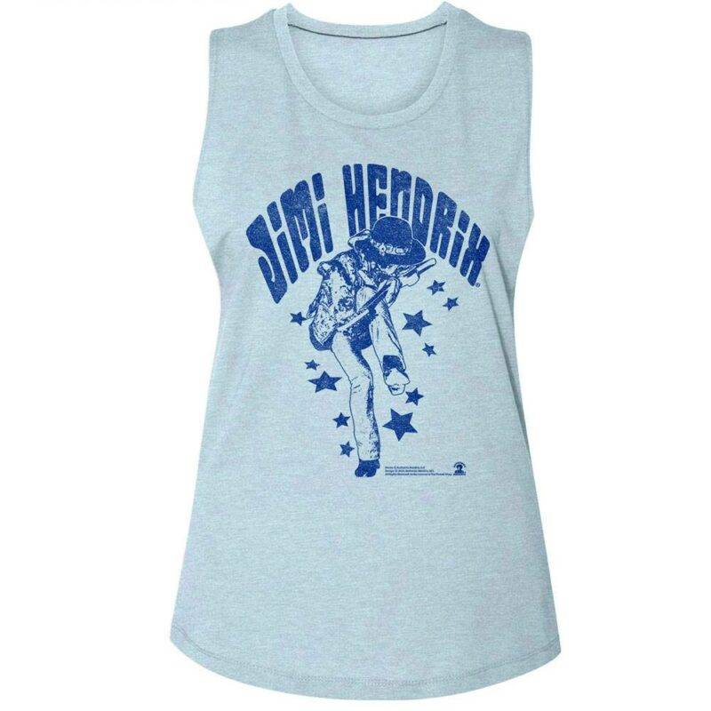 Jimi Hendrix Star Kick Women’s Tank Top