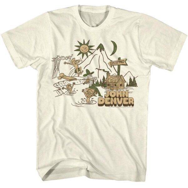 John Denver Country Lake T-Shirt