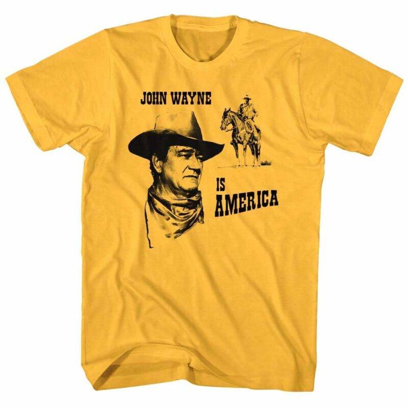 John Wayne Is America Men's T Shirt