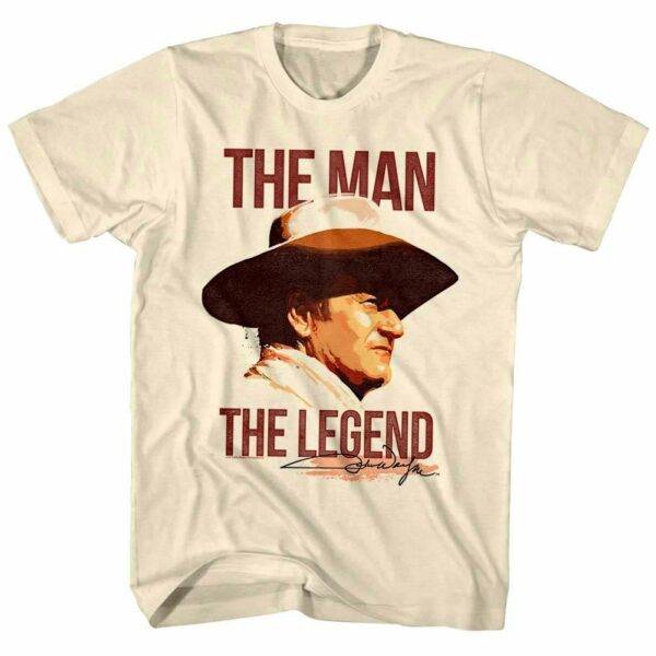 John Wayne The Man The Legend Men's T Shirt
