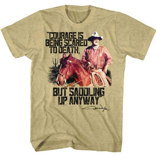 John Wayne Courage Men's T Shirt