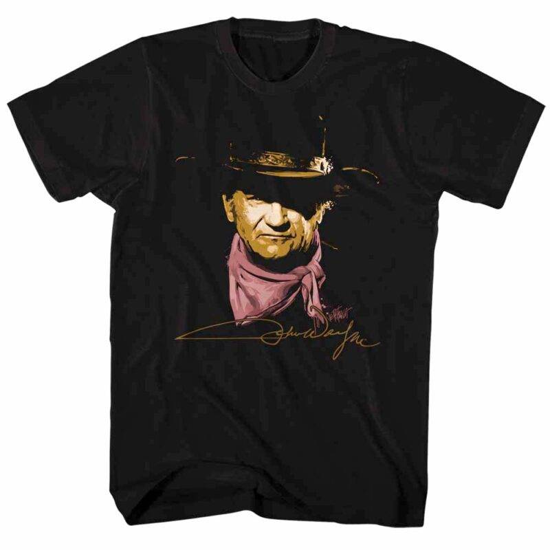 John Wayne Grizzled Cowboy Men's T Shirt