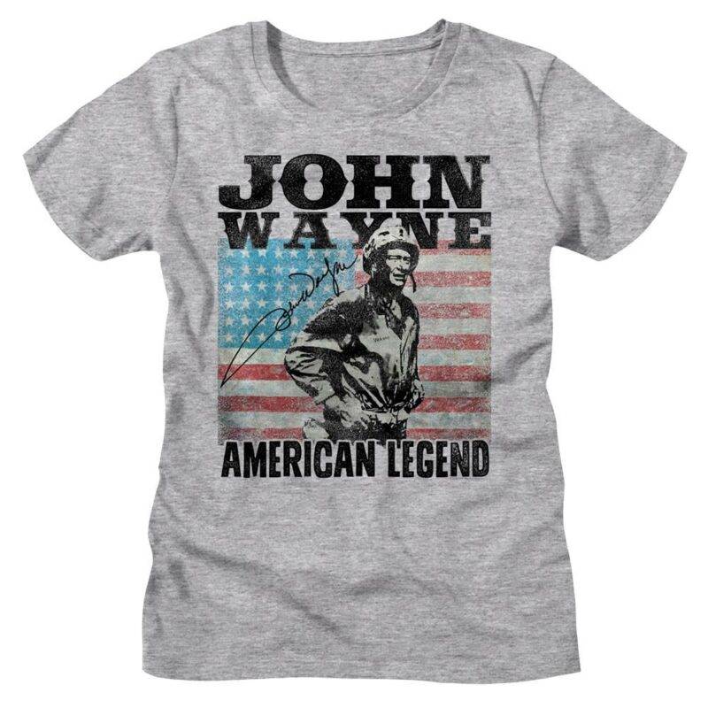 John Wayne American Legend Soldier Women's T Shirt