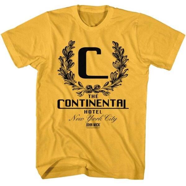 John Wick Continental Hotel Gold T-Shirt