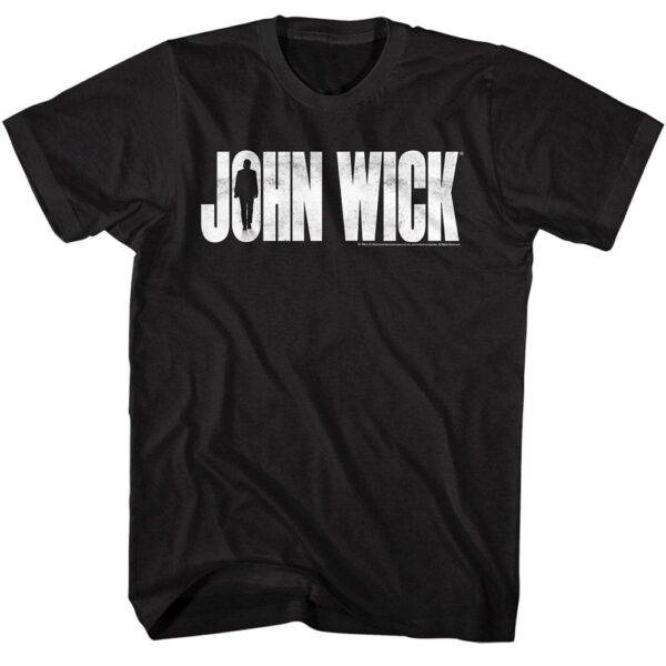 John Wick Silhouette Movie Logo T-Shirt