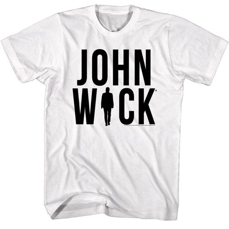 John Wick Silhouette Logo T-Shirt