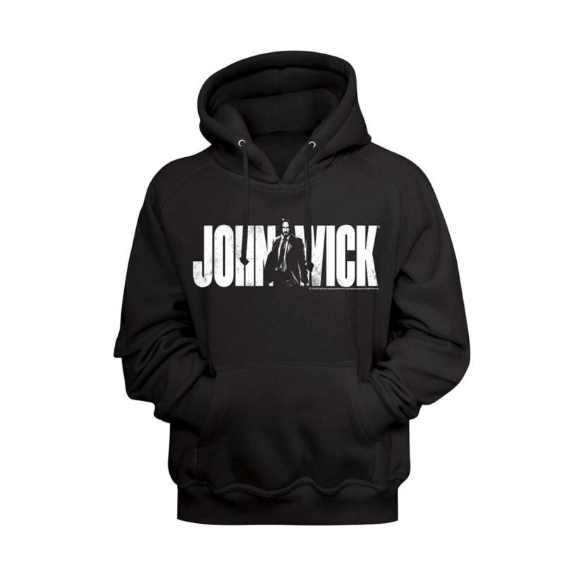 John Wick Keanu Movie Logo Hoodie