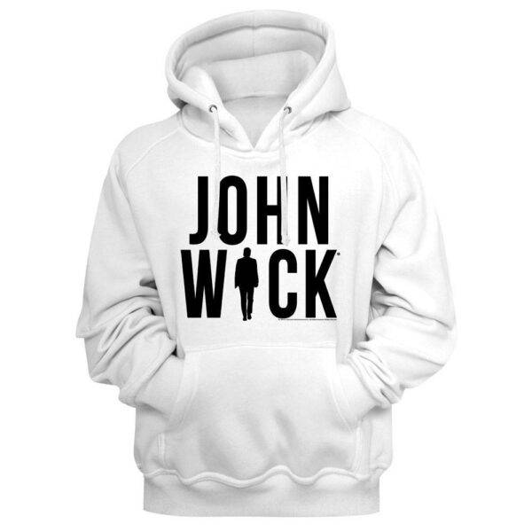 John Wick Silhouette Logo Hoodie