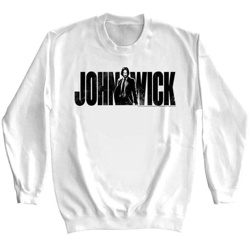 John Wick Keanu Reeves Logo Sweater