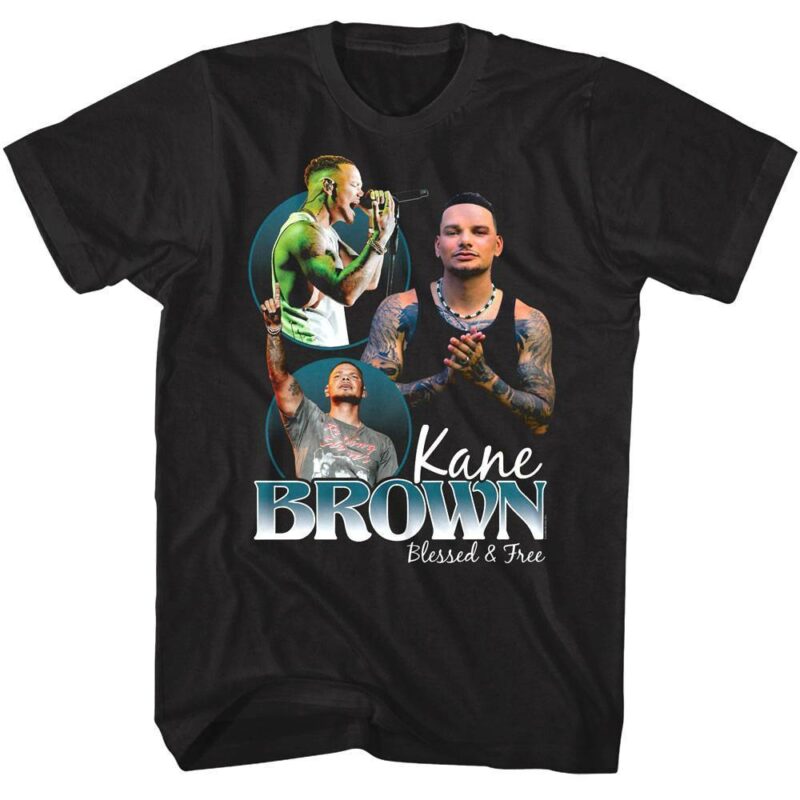 Kane Brown Blessed & Free Men’s T Shirt