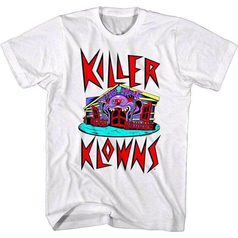 Killer Klowns Crazy House Men’s T Shirt