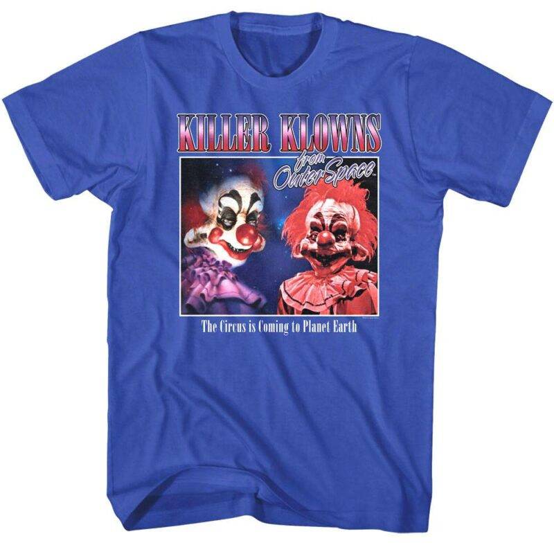 Killer Klowns Circus is Coming to Planet Earth Men’s T Shirt