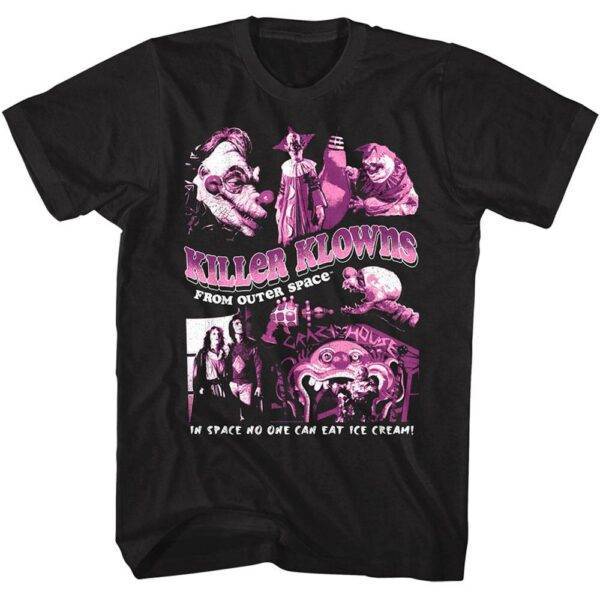 Killer Klowns from Outer Space Collage Men’s T Shirt