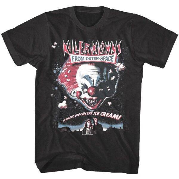 Killer Klowns Ice Cream Movie Poster Men’s T Shirt