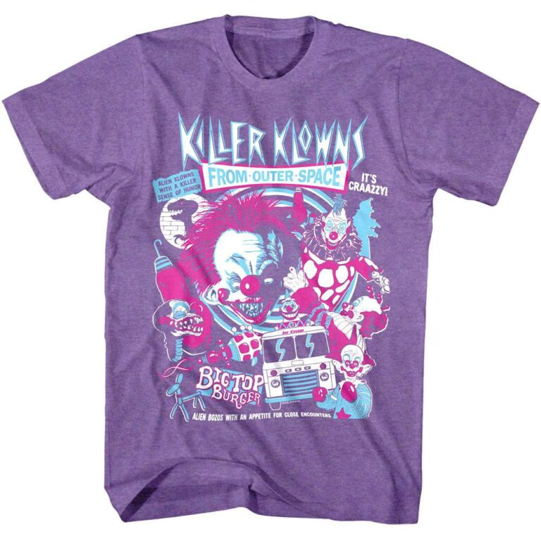 Killer Klowns Alien Bozos Men’s T Shirt