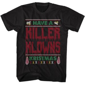 Killer Klowns Ugly Kristmas Men's T Shirt