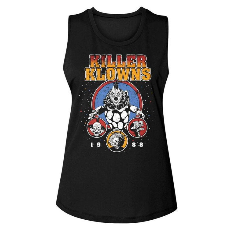 Killer Klowns Clown Squad 1988 Women’s Tank